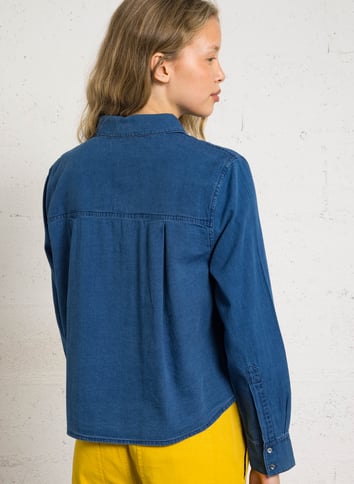 Classic denim jacket BELLA JONES Blue